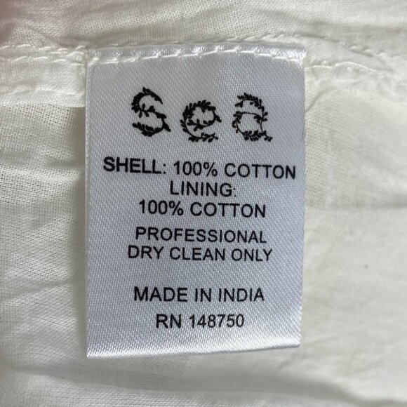 NEW Sea New York White Eyelet Smocked Maxi Dress Size XL Shopbop Boho Wedding - Picture 9 of 14